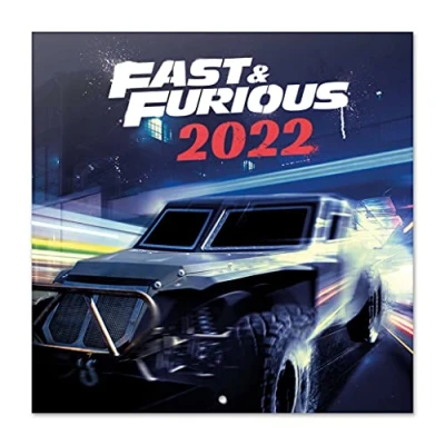Abbildung von Grupo Erik The Fast and Furious Kalender 2022 Wandkalender Groß für 16 Monate