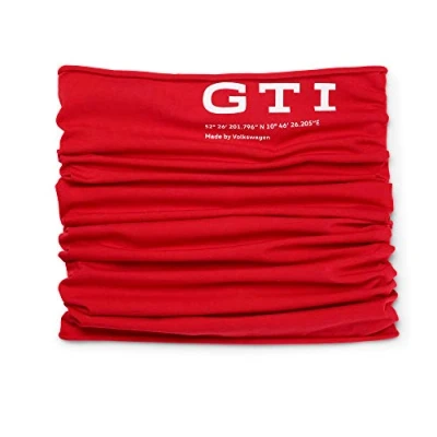 Abbildung von Volkswagen 5HV084303A645 Multifunktionstuch GTI Schal Tuch Allrounder Schlauchschal Halstuch Kopftuch Loop