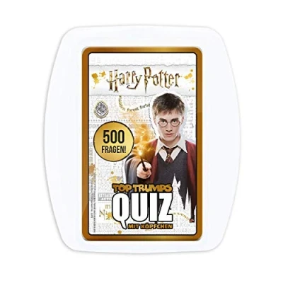 Abbildung von Winning Moves TOP TRUMPS Quiz Harry Potter Fanartikel Alter 6+ Deutsch