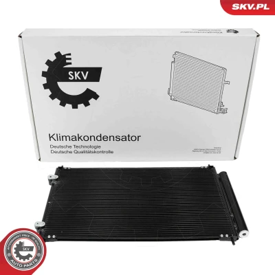 Abbildung von ESEN SKV 86SKV362 Klimakondensator mit Trockner Aluminium 648mm TOYOTA: Yaris III Schrägheck