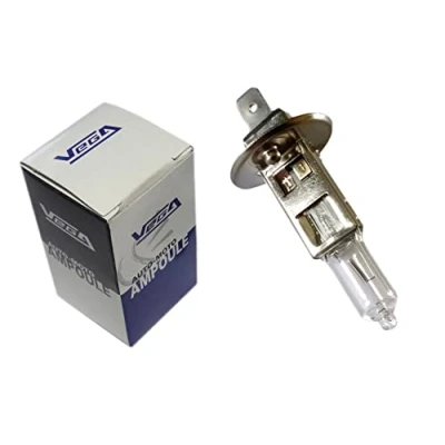 Abbildung von 1 Leuchtmittel Vega Maxi, H1, 55 W, P14,5S, Glühbirne Auto, französische Marke, 12 V