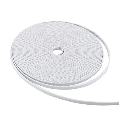 Abbildung von 10m GT2 Weiß Zahnriemen für 3D Drucker 6mm Breite PU mit Stahlkern