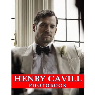 Abbildung von ℍ𝕖𝕟𝕣𝕪 ℂ𝕒𝕧𝕚𝕝𝕝 Photobook: Including 40 Awesome Photos Of A Famous Actor For Decorating And Relaxing Great Gifts Fans All Ages