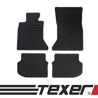 Abbildung von TEXER Textil Fußmatten Passend für BMW 5 F10 Bj. 2011 2013 Basic