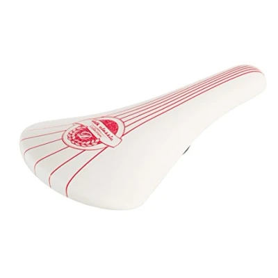 Abbildung von DDK cicli BONIN Unisex Klassisches Special Edition Sattel, weiß, 278 x 155 mm