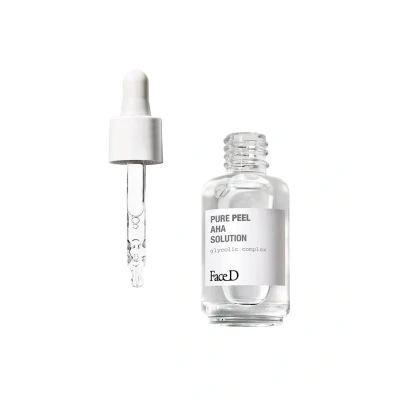 Abbildung von Face D Pure Peel AHA Peeling Lösung