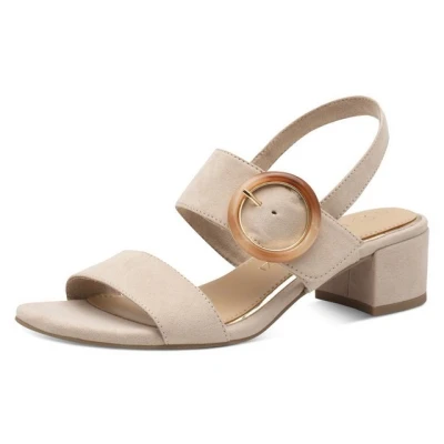 Abbildung von Marco Tozzi Riemensandalette, Damen, Größe: 42, Dune Schuhe