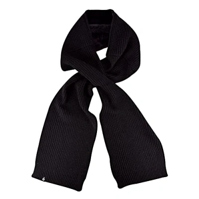 Abbildung von HEAT HOLDERS Herren Weich Unifarben Schal Fleece Bequem und Winddicht Flauschig Thermoschals für Winter (Einheitsgröße, Schwarz)