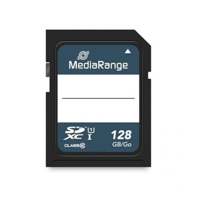 Abbildung von Mediarange SDXC Karte 128GB Speicherkarte UHS I Class 10