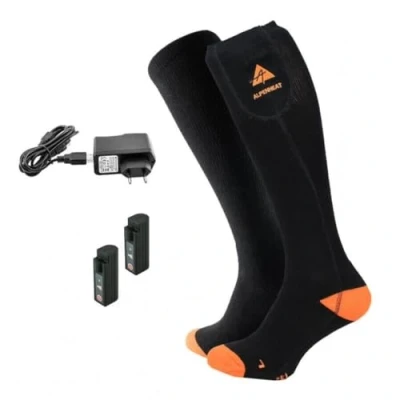 Abbildung von Alpenheat AJ26 Heated Socks Heizsocken Größe 42 45 Angelsocken