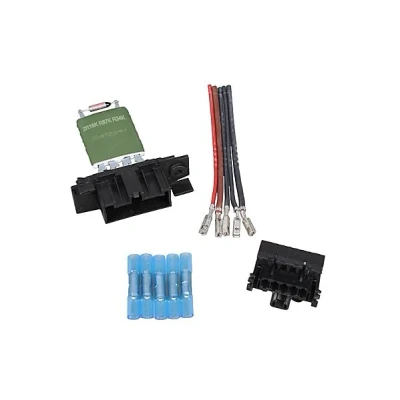 Abbildung von METZGER 0917696 Widerstand, Innenraumgebläse mit Kabel CITROËN: Berlingo II, FIAT: Grande Punto Schrägheck, OPEL: Corsa D Schrägheck