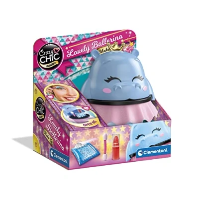 Abbildung von Clementoni 18688 Crazy Chic Lovely Ballerina Make Up Kinder Sets für Mädchen, Mädchen ab 6 Jahren