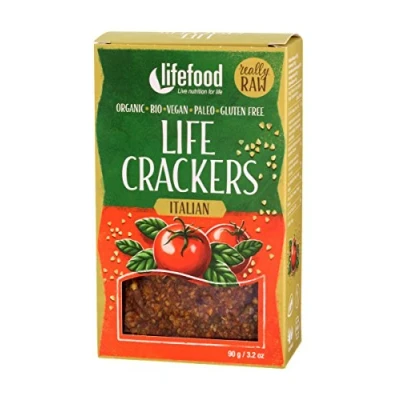 Abbildung von lifefood Life Crackers Italienisch, 2er Pack (2 x 90 g)