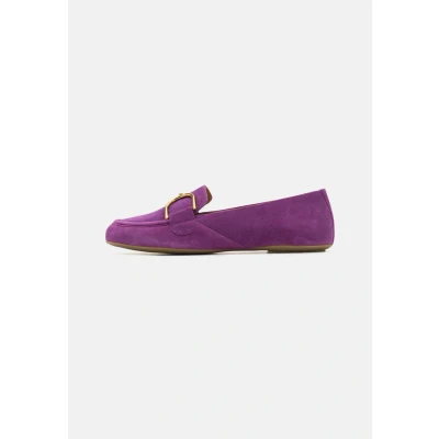 Abbildung von Geox Palmaria Slipper, Damen, Größe: 37, Purple Veloursleder