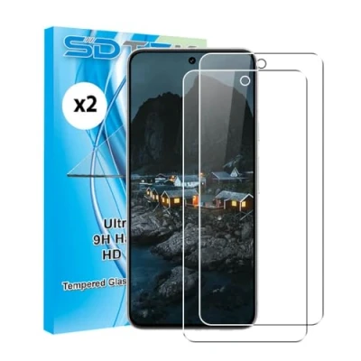 Abbildung von SDTEK *2 Pack Schutzglas für Google Pixel 8a Glasfolie Hartglas Tempered Glass Screen Protector Schutzfolie Displayschutzglas