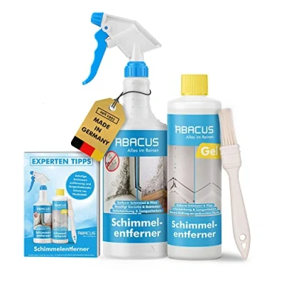 Abbildung von ABACUS Schimmelentferner Das Profi Set (inkl. Experten Tipps, [3 St. Sofortwirkung mit Langzeiteffekt)