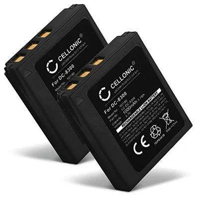 Abbildung von CELLONIC 2X DS 8330 02491 0028 01 Akku kompatibel mit Traveler DC 8600 XZ6 8300 X5 8500 Maginon 3.7V 1000mAh
