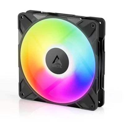 Abbildung von ARCTIC P14 Pro A RGB Leistungsstarker Premium PC Lüfter, 140mm PWM Case Fan, Y Kabelsplitter, Gehäuselüfter, 4002500 rpm, 0 rpm