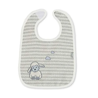 Abbildung von Sterntaler Klettlätzchen Schaf Stanley, Größe: 26 x 38 cm, Grau