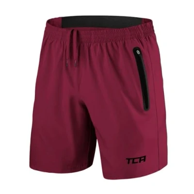 Abbildung von Herren Elite Tech Leichte Laufhose Gymshorts mit Reißverschlusstaschen