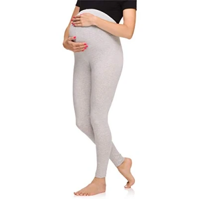Abbildung von Merry Style Umstandsleggings Damen Lange Umstandshose aus Viskose MS10 297 (1 tlg) elastischer Bund