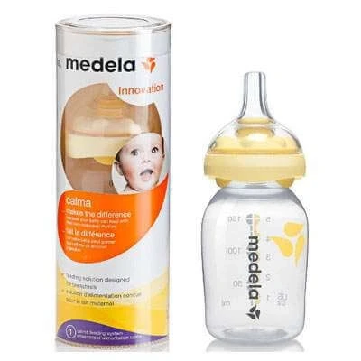 Abbildung von Medela Calma Sauger mit Babyflasche 150ml (Spanische Version)