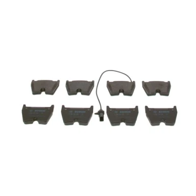 Abbildung von BOSCH 0 986 424 949 Bremsbelagsatz Low Metallic mit integriertem Verschleißsensor Anti Quietsch Blech, Montageanleitung AUDI: R8 Spyder