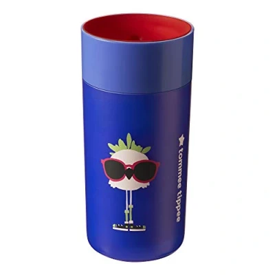 Abbildung von Tommee Tippee Easiflow 360 Thermo Trinkbecher, ab 12+ Monaten, 250ml, BPA frei, auslaufsicher, blau
