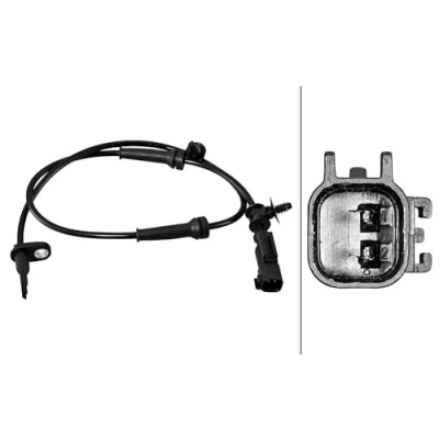 Abbildung von HELLA 6PU 358 217 191 ABS Sensor mit Halter Hallsensor 2 740