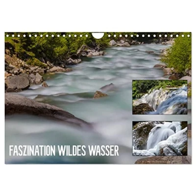 Abbildung von Faszination wildes Wasser (Wandkalender 2025 DIN A4 quer), CALVENDO Monatskalender