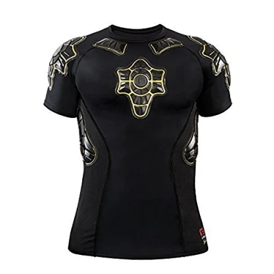 Abbildung von G Form Compression Shirt Pro X Youth, Schwarz/Gelb, XL, 1361001035