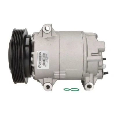 Abbildung von THERMOTEC KTT090136 Kompressor 6CVC 12 PAG 46 R 134a RENAULT: SCENIC 2, MEGANE 2 Kombi, GRAND NISSAN: Qashqai / Qashqai+2 I