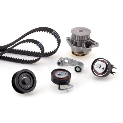 Abbildung von GATES KP25565XS 1 Wasserpumpe + Zahnriemensatz mit Tru Power VOLKSWAGEN: Polo III Schrägheck, Golf Plus / Crossgolf, 5 Schrägheck