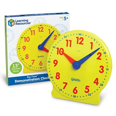 Abbildung von Learning Resources Big Time 12 Stunden Lernuhr