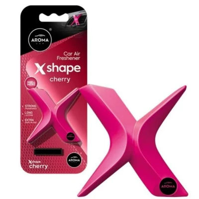 Abbildung von AROMA CAR Lufterfrischer X Shape Polymer Cherry