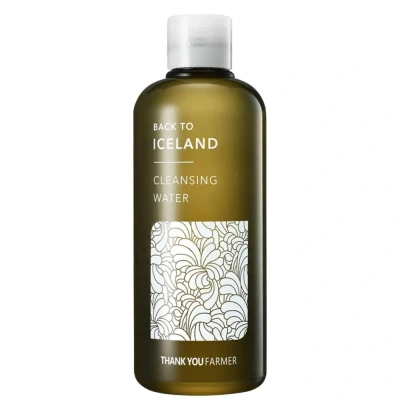 Abbildung von Thank You Farmer BACK TO Iceland Cleansing Water Gesichtsreinigung, Größe: 270 ml, Black