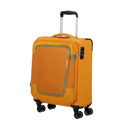 Abbildung von American Tourister Pulsonic Trolley 80/30 Erweiterbar Boardcase, Größe: Small, Sunset yellow