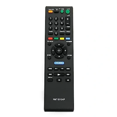 Abbildung von VINABTY RMT B104P Ersatz Fernbedienung Kompatibel mit Sony Blu ray Player Bdp S357 S360 S560 s360hp s363