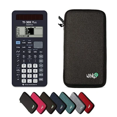 Abbildung von CALCUSO Sparpaket Dunkelgrau mit Taschenrechner TI 30X Plus Mathprint