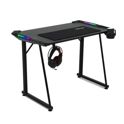Abbildung von Ranqer NIMBUS RGB Gaming Tisch mit LED / Beleuchtung ✅ SB Supply RQ 1