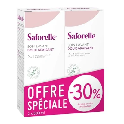 Abbildung von Saforelle Pflegespülung Sanft, 2 x 500 ml