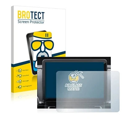 Abbildung von BROTECT Entspiegelungs Schutzglas für Fiat Ducato 2021 10&quot; Uconnect Radio Schutz Folie Panzerfolie Glas Matt [Extrem Kratzfest 9H, Anti Reflex]
