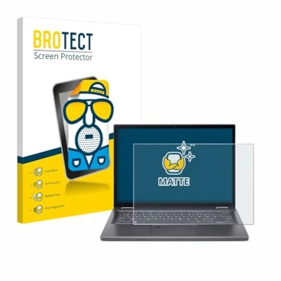 Abbildung von BROTECT Entspiegelungs Schutzfolie für Acer Aspire 5 Spin 14 Matte Displayschutz Folie, Anti Reflex, Fingerprint