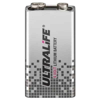 Abbildung von Ultralife 2er Set 9 V Lithium (SLM V) Batterie Volt