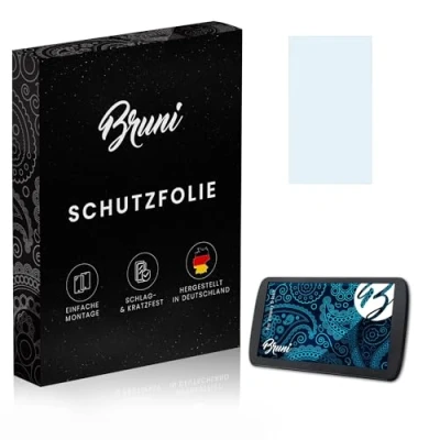 Abbildung von Bruni Schutzfolie kompatibel mit Jimwey 9 Inch Folie, glasklare Displayschutzfolie (2X)