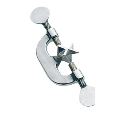 Abbildung von neoLab Kreuz Doppelmuffe aus Edelstahl, Silber, 16mm Spannweite