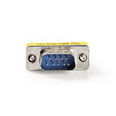 Abbildung von Nedis Serieller Adapter D SUB 9 Pin Stecker Vernickelt Metall Box