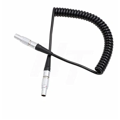 Abbildung von HangTon Timecode Sync Kabel 5 Pin auf für ARRI Alexa Lokit Sound Devices 688 702T (gewickelt)