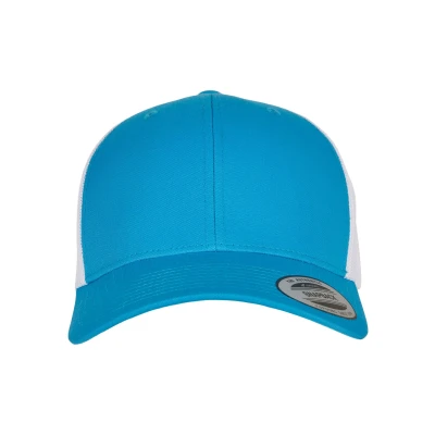 Abbildung von Flexfit Retro Trucker 2TONE Cap, Größe: One Size, Turquoise white