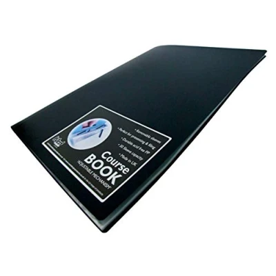 Abbildung von West A4 Adjustable Capacity Course Book Black
